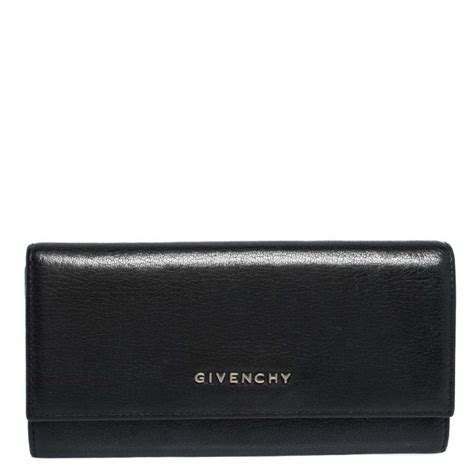 Givenchy Pandora Metallic Long Flap Wallet 